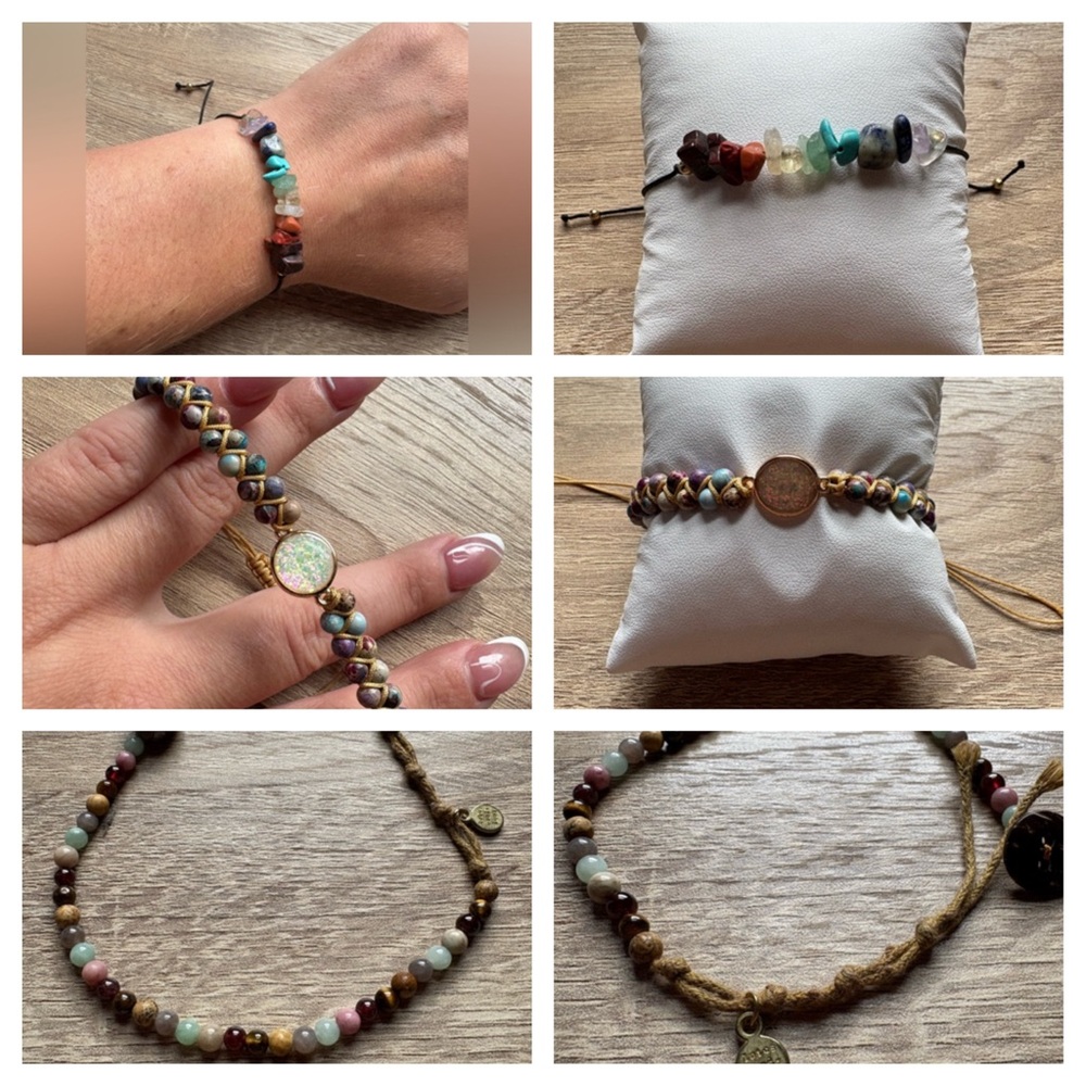 NWOT 3 Unique Bracelets